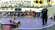87 lbs Champ. Round 1 - Hunter Pierson, Contenders Wrestling Academy vs Malachi Vessels, One On One Wrestling Club