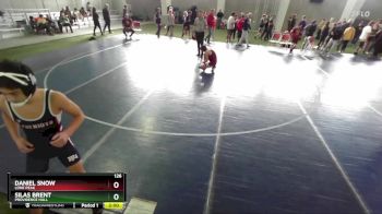 126 lbs Cons. Round 2 - Daniel Snow, Lone Peak vs Silas Brent, Providence Hall
