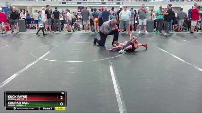 52 lbs Round 1 (6 Team) - Knox Payne, Georgia United vs Conrad Ball, Misfits United