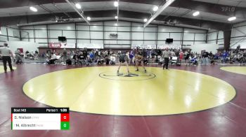 126 lbs Cons. Round 2 - Max Albrecht, Panguitch vs Gage Nielson, Canyon View