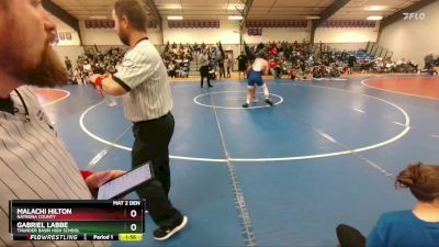 190 lbs Cons. Round 3 - Malachi Hilton, Natrona County vs Gabriel Labbe, Thunder Basin High School