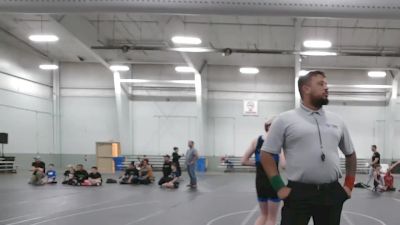 100 lbs Round 7 (8 Team) - Liam LaForge, Mat Assassins Black vs Maliyah Rivas, Mat Assassins Red