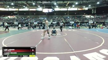 170 lbs Champ. Round 3 - Leif Larwin, Bend Senior vs Caden Wilson, Hanford