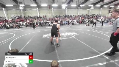 215 lbs Quarterfinal - Maximilian Moore, Rifle vs Samuel Nez, No Team