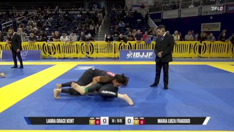 Maria Luiza Fragoso vs Laura Grace Kent 2025 Pan IBJJF Jiu-Jitsu No-Gi Championship