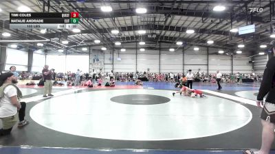 100 lbs Rr Rnd 3 - Timi Coles, Quest School Of Wrestling Girls - HSG vs Natalie Andrade, Elite Teal - HSG