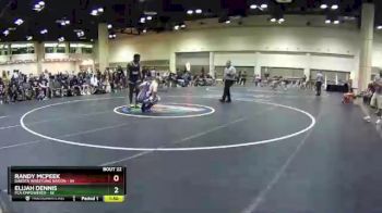 220 lbs Round 5 (10 Team) - Elijah Dennis, FCA Empowered vs Randy Mcpeek, Dakota Wrestling Nation