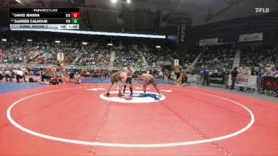 3A-190 lbs Cons. Round 2 - David Ibarra, Torrington vs Darren Calhoun, Pinedale