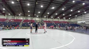 138 lbs Champ Round 1 (16 Team) - Noah Bull, Utah Gold vs Sebastian Macedo, West Coast Wrestling