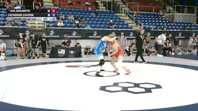 155 lbs Champ. Rd Of 128 - Ava Guilmette, New York vs Catherine Cooper, Michigan
