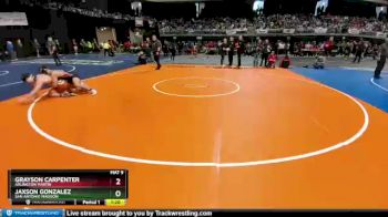 6 lbs Quarterfinal - Grayson Carpenter, Arlington Martin vs Jaxson Gonzalez, San Antonio Madison