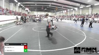 70 lbs Final - Wyatt Garris, Animal House Wrestling vs Joziah Herrera, Valley Bad Boys