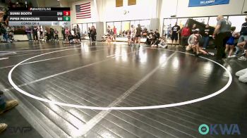 62 lbs Consi Of 4 - Sunni Booth, Sperry Wrestling Club vs Piper Pevehouse, Warner Eagles Youth Wrestling