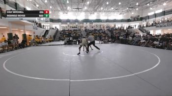 126 lbs Semis & 3rd Wb (16 Team) - Colt Mitchell, Central (Carroll) vs Rodrigo Reyes, Ware County