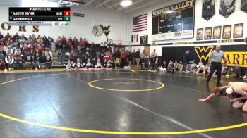 150 lbs Champ. Round 1 - Aadyn Myhr, Hudson vs Gavin Reed, Center Point-Urbana