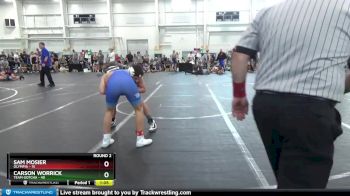 130 lbs Round 2 (10 Team) - Carson Worrick, Team Gotcha vs Sam Mosier, Olympia
