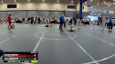 80 lbs Round 6 (8 Team) - Elijah Erskine, Full Circle vs Gus Engelman, Mat Assassins Red