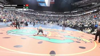 132-3A 5th Place Match - Trenton Mestas, Valley vs Nathaniel Perkins, The Classical Academy