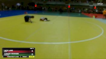 45 lbs Cons. Round 2 - Carson Krueger, Wabasso vs Jack Lang, ANML