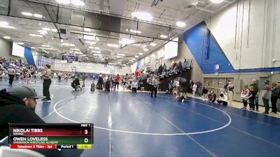 76 lbs Semifinal - Owen Loveless, Sanderson Wrestling Academy vs Nikolai Tibbs, Ravage