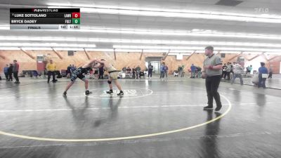 285 lbs Final - Luke Sottolano, Lawrenceville vs Bryce Dadey, Fulton