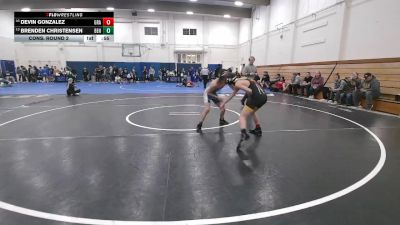117 lbs Cons. Round 2 - Devin Gonzalez, Granada vs Brenden Christensen, Benicia