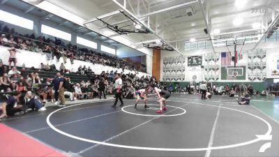 150 lbs Champ. Round 2 - Zach Chacon, Laguna Hills vs Nyol Jenkins, Lancaster