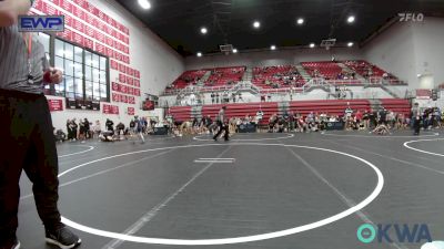 76 lbs Rr Rnd 2 - Wyatt Miller, Chandler Takedown Club vs Desmond Gibson, Tecumseh Youth Wrestling