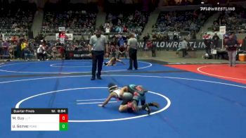 46 lbs Quarterfinal - Marshall Guy, JJ Trained vs Urijah Gomez, Pomona Elite