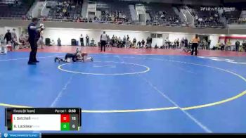 65 lbs Finals (8 Team) - Benjamin Locklear, Roseau vs Ivan Getchell, Maple River/United South Central