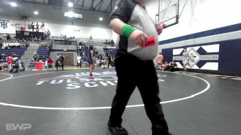 117 lbs Final - Daliela McDowell, Okmulgee High School vs Emry Fields, Muskogee