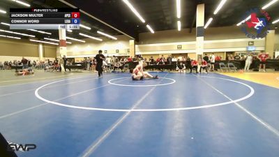 165 lbs Quarterfinal - Jackson Multer, Apex Grappling Academy vs Connor Word, Legacy Wrestling Club
