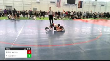 73 lbs 5th Place - Joshua Callirgos, Grindhouse WC vs Xavier Trujillo, Savage House WC
