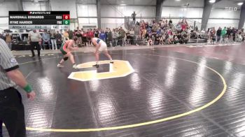 150 lbs Round 1 (8 Team) - Ryne Harder, Pinedale vs Marshall Edwards, Wheatland