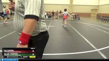84 lbs Round 5 - Eli Carter, Stronghold Wrestling Club vs Blake Johnson, Cookeville Youth Wrestling