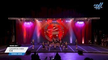 Champion Cheer - C4 [2025 L4 Junior Day 1] 2025 The American Legacy Fort Worth Nationals