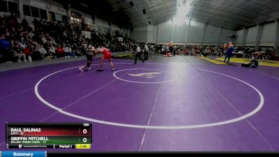 150 lbs 2nd Wrestleback And Semi-finals(16 Team) - Griffin Mitchell, Keller Timber Creek vs Raul Salinas, Katy