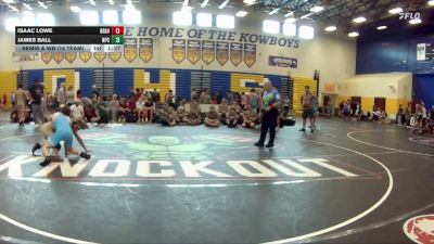 144 lbs Semis & Wb (16 Team) - Isaac Lowe, Braves WC vs James Ball, Naperville Central