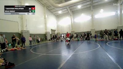 75 lbs Semifinal - Kole Sweat, Wasatch vs Daxxton Phillipsen, JWC