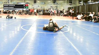 145 lbs Consolation - Brant Laughlin, MO vs Mason Basile, FL