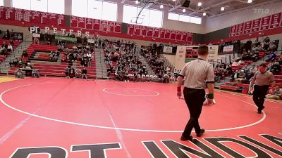 114 lbs Final - Carter Thomas, Burrell vs Darius Simmons, Burgettstown