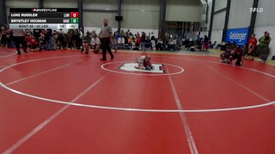52 lbs Consi Of 8 #1 - Luke Russler, Lewistown vs Bryntley Houman, Hagerstown