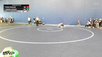 120 lbs Champ. Round 1 - Chris Rosales, Wichita-Heights HS vs Landon Cooper, Olathe South