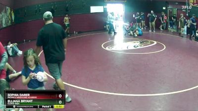 117 lbs Cons. Semi - Elliana Bryant, Clovis High vs Sophia Darer, Pacifica Wrestling Academy