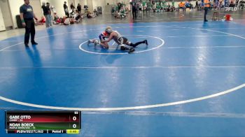 93 lbs Semis (4 Team) - Gabe Otto, Canby vs Noah Boeck, Maple River/USC