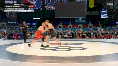 285 lbs Quarters - Ashton Honnold, IA vs Hunter Vander Heiden, WI