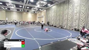 95 lbs Consi Of 8 #1 - Gunnar Ortiz, Liberty HS/Peoria vs Caleb Clemans, FW Spartans
