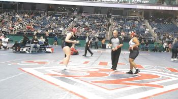 8A - 235 lbs Quarterfinal - Illeana Smith, Corinth-Holders vs Vanessa Lopez, South Mecklenburg High School