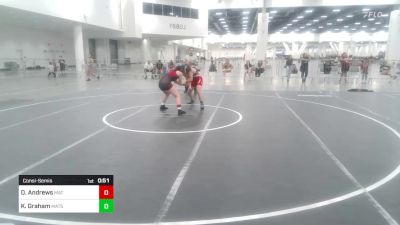 116 lbs Consolation - Dayana Andrews, Mat Demon WC vs Kailey Graham, Matsu Matmen