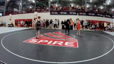 57 kg 3rd Place Match - Brendan Mccrone, Ohio RTC/ Titan Mercury Wrestling Club (TMWC) vs Charlie Farmer, West Point Wrestling Club
